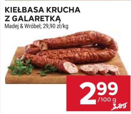 Kiełbasa krucha z galaretką
