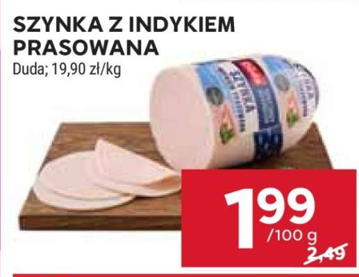 Szynka z indykiem prasowana*
