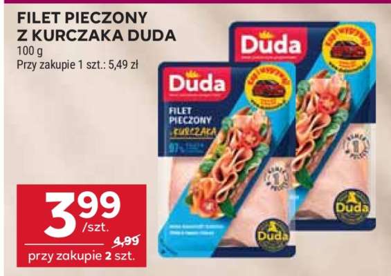 Filet pieczony z kurczaka Duda