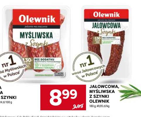 JAŁOWCOWA, MYŚLIWSKA Z SZYNKI OLEWNIK