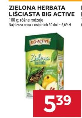 Zielona Herbata Liściasta Big Active