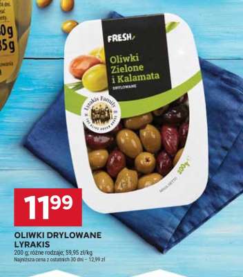 OLIWKI DRYLOWANE LYRAKIS