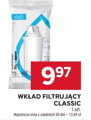 Wkład filtrujący Classic
