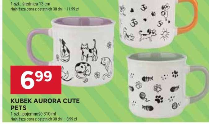 KUBEK AURORA CUTE PETS