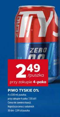 Piwo Tyskie 0%