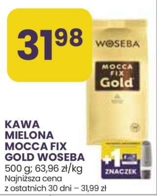 Kawa mielona Mocca Fix Gold Woseba