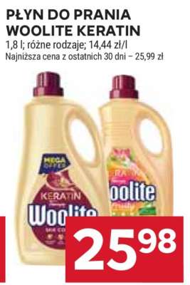 Płyn do prania Woolite Keratin