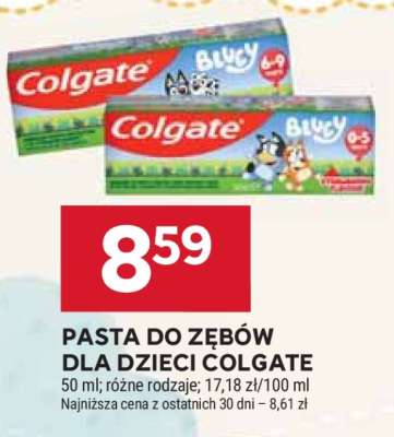 Pasta do zębów dla dzieci Colgate