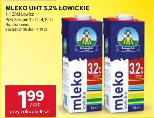 Mleko UHT 3,2% Łowickie
