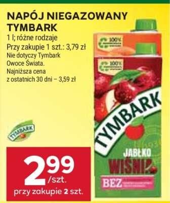 Napój niegazowany TYMBARK