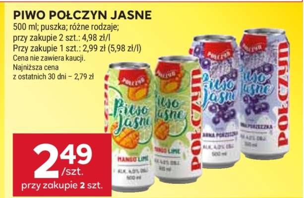 Piwo Połczyn Jasne