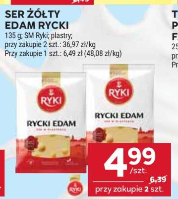 SER ŻÓŁTY EDAM RYCKI