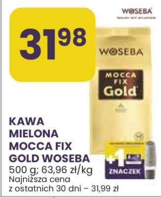 Kawa mielona Mocca Fix Gold Woseba