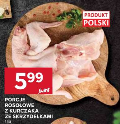 PORCJE ROSOŁOWE Z KURCZAKA ZE SKRZYDEŁKAMI