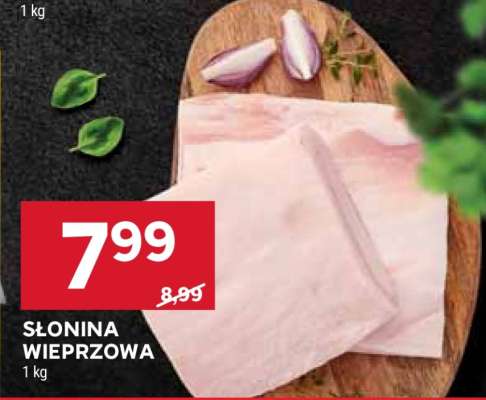 Słonina wieprzowa