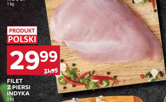 Filet z piersi indyka