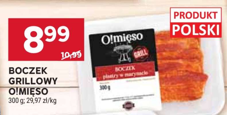 Boczek Grillowy O!Mięso