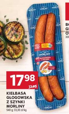 Kiełbasa głogowska z szynki Morliny