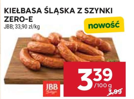Kiełbasa Śląska z Szynki Zero E