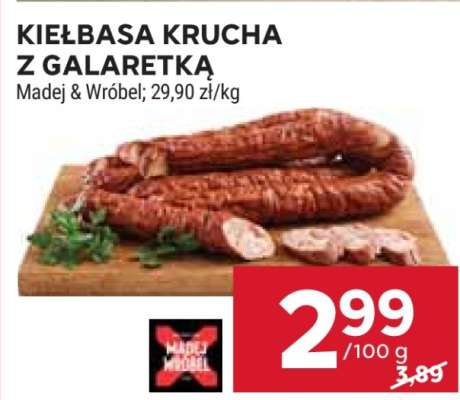 Kiełbasa krucha z galaretką