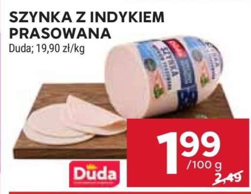 Szynka z indykiem prasowana*