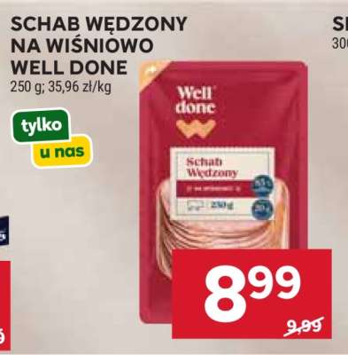 Schab wędzony na wiśniowo Well Done