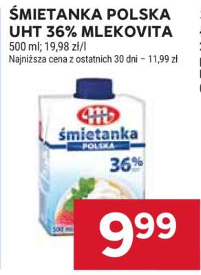 Śmietanka Polska UHT 36% Mlekovita