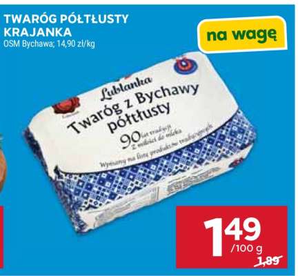 Twaróg półtłusty – krajanka