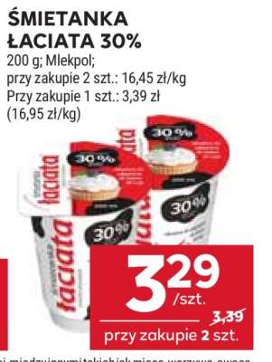 Śmietanka Łaciata 30%