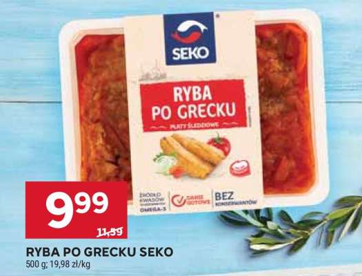 Ryba po grecku Seko