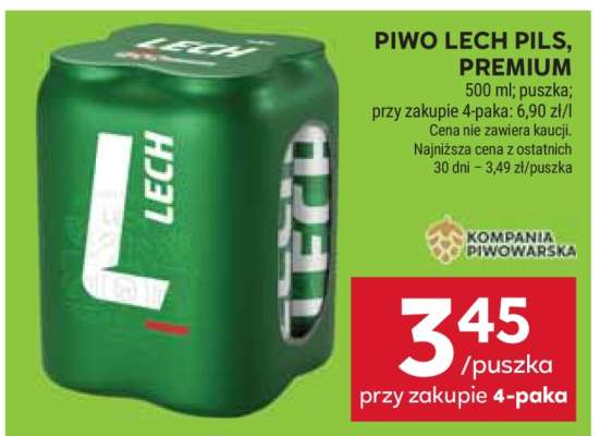 Piwo Lech Pils, Premium