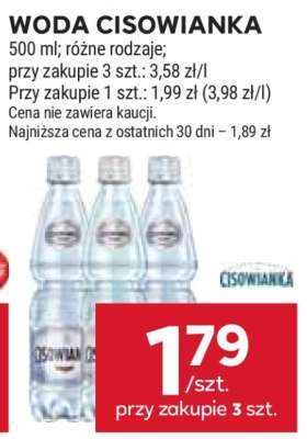 Woda Cisowianka