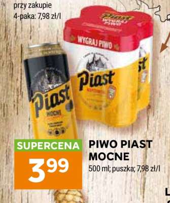 Piwo Piast Mocne