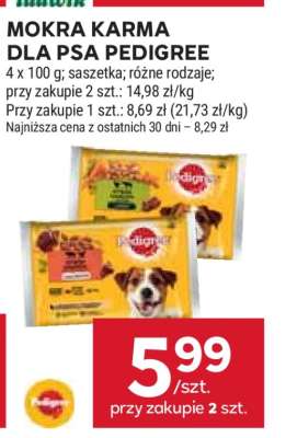 Mokra karma dla psa Pedigree