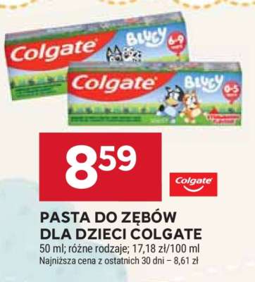 Pasta do zębów dla dzieci Colgate