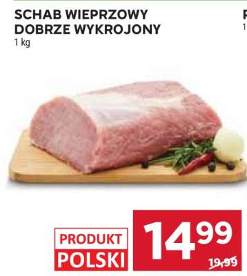 Schab wieprzowy dobrze wykrojony