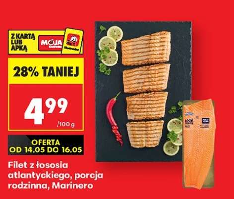Filet z łososia atlantyckiego porcja rodzinna Marinero