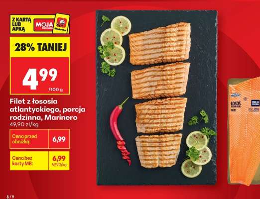 Filet z łososia atlantyckiego porcja rodzinna Marinero