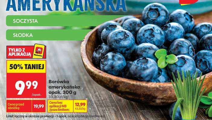 Borówka amerykańska opak 300 g
