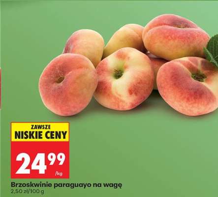 Brzoskwinie Paraguayo na wagę