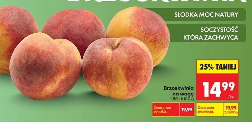 Brzoskwinia na wage