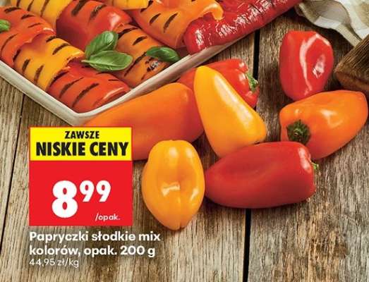 Papryczki słodkie mix kolorów, opak. 200 g