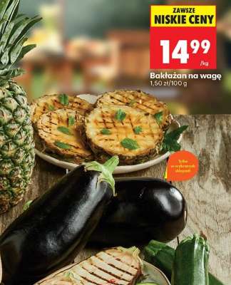 bakłażan Na wage