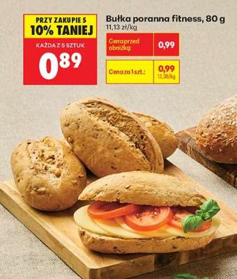 bułka poranna fitness , 80 g