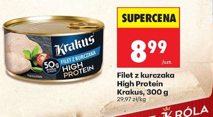 Filet z kurczaka High Protein Krakus, 300 g