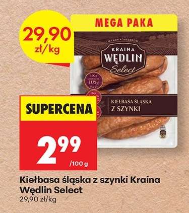 Kiełbasa śląska z szynki Kraina Wędlin Select