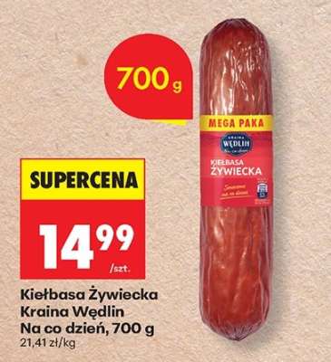 Kiełbasa żywiecka Kraina Wędlin Na co dzień, 700 g