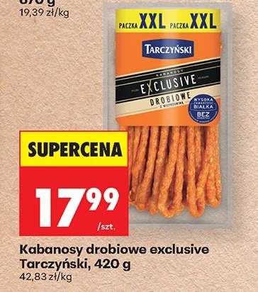 Kabanosy drobiowe exclusive Tarczyński, 420 g