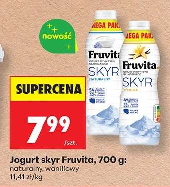 Jogurt skyr Fruvita, 700 g