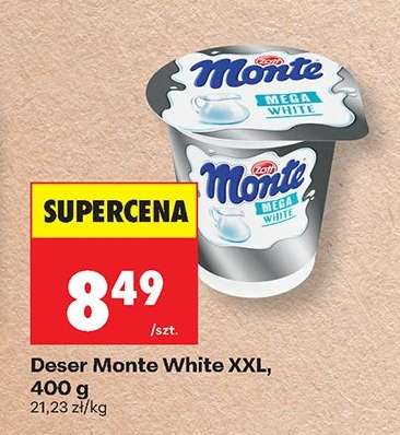 Deser Monte White XXL 400 g